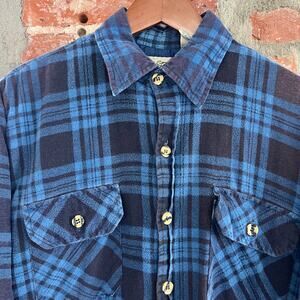 VTG Insulated Flannel Men's Shirt Jacket L 23x28